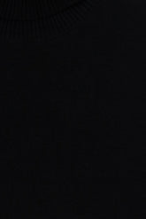 Black Luxe Knit Turtleneck